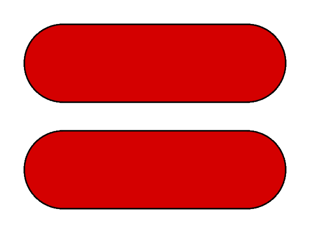 Figure 1: Draw two rectangles to use for your buttons.