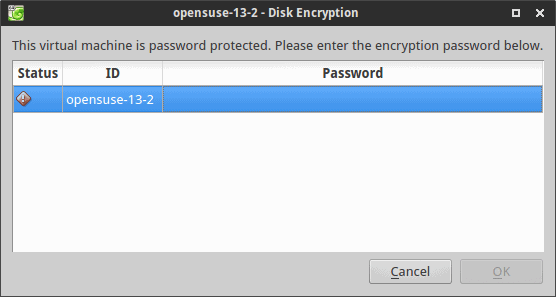 Encryption password