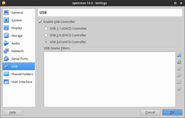 USB 3.0 support