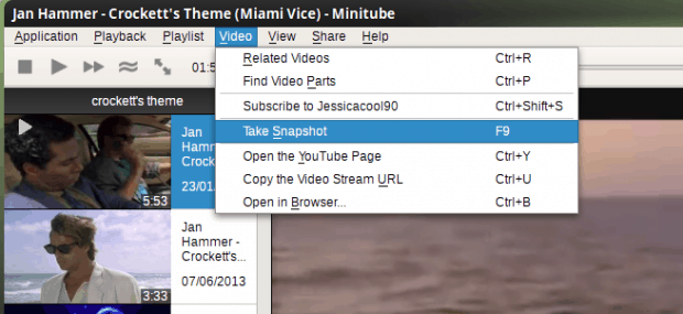 Video options