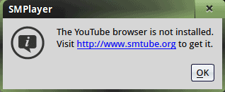 You need to install smtube separately.