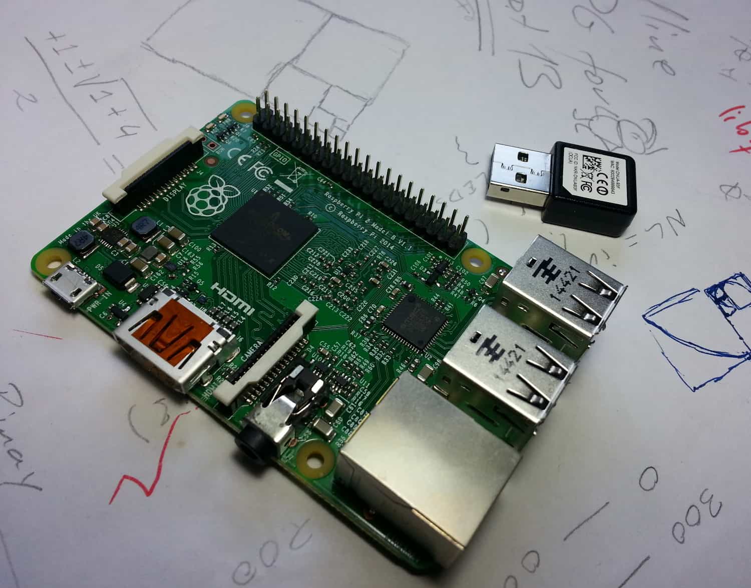 If you're using a Raspberry Pi, you may want to try this tutorial with a one of these tiny USB WiFi dongles.