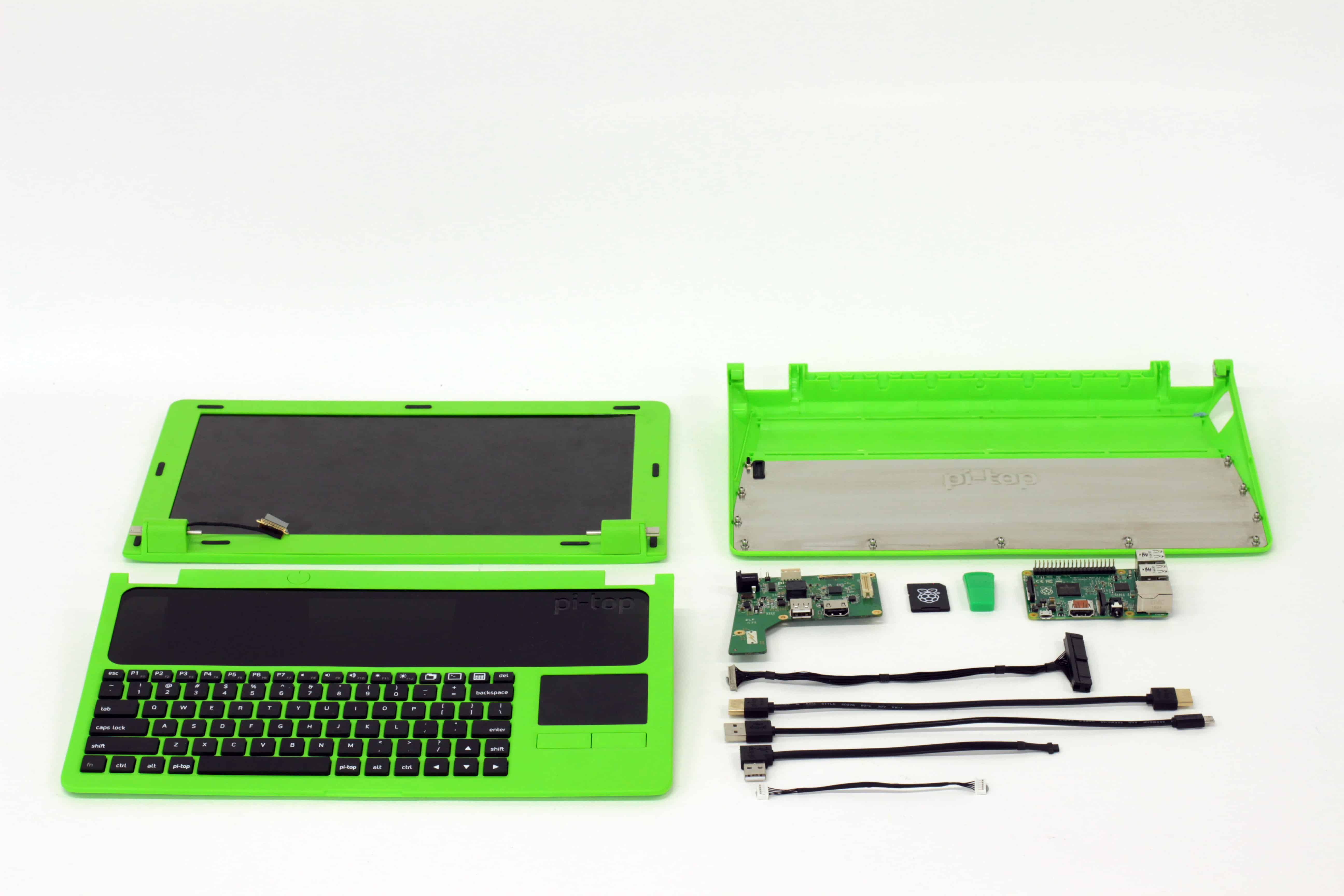 The Pi-Top comes in kit form.