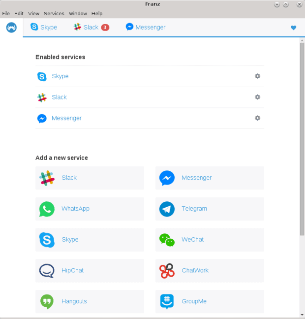 Added Messenger