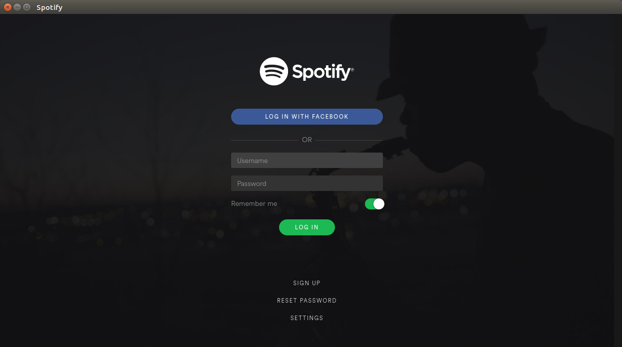spotify login via facebook spotify login via facebook