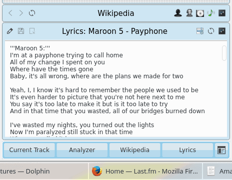 Lyrics, radio station