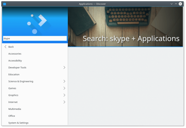 No Skype under applications