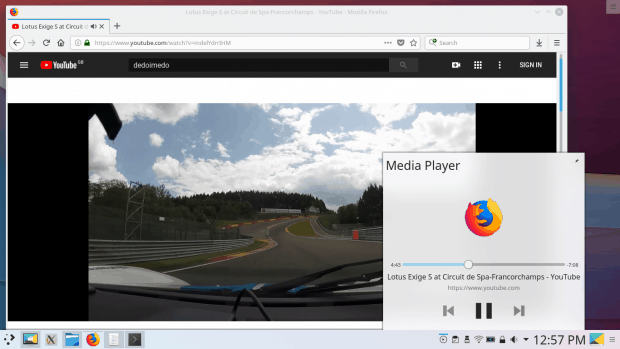 Browser integration, Youtube video