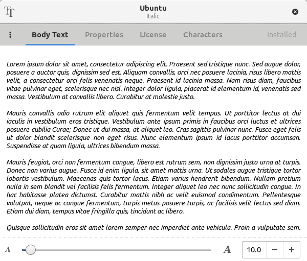 Font Viewer