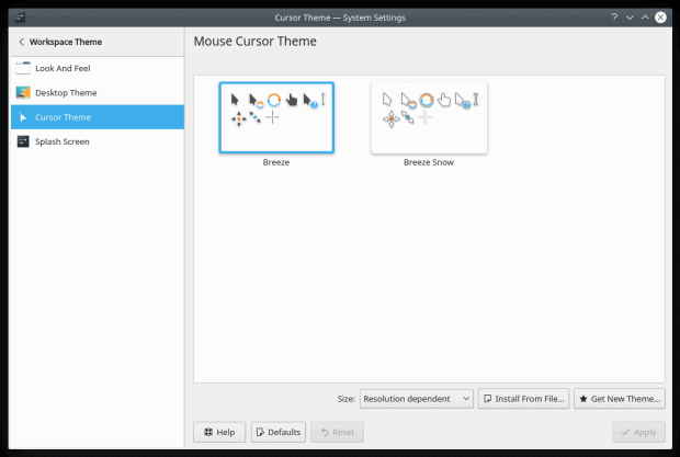 Mouse cursor control