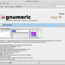 Install Gnumeric